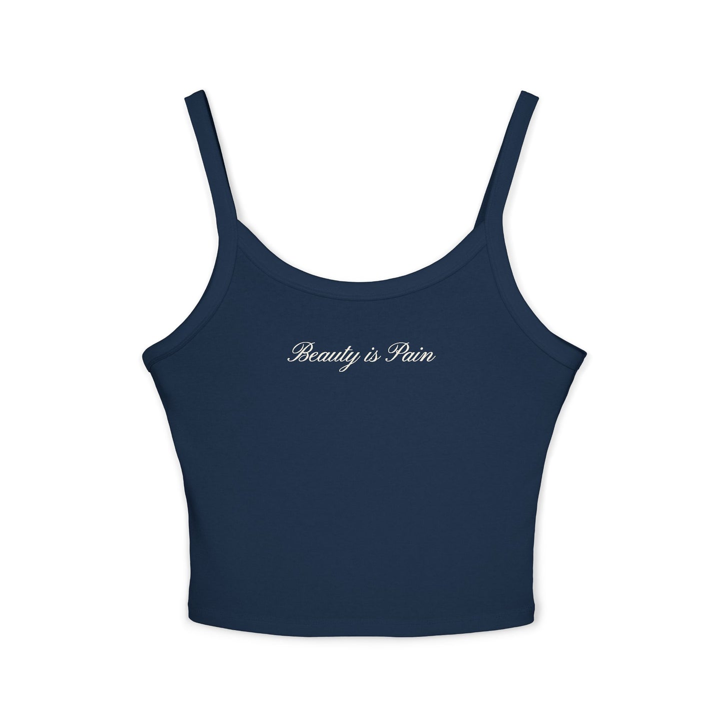 Beauty Is Pain Crop Tank