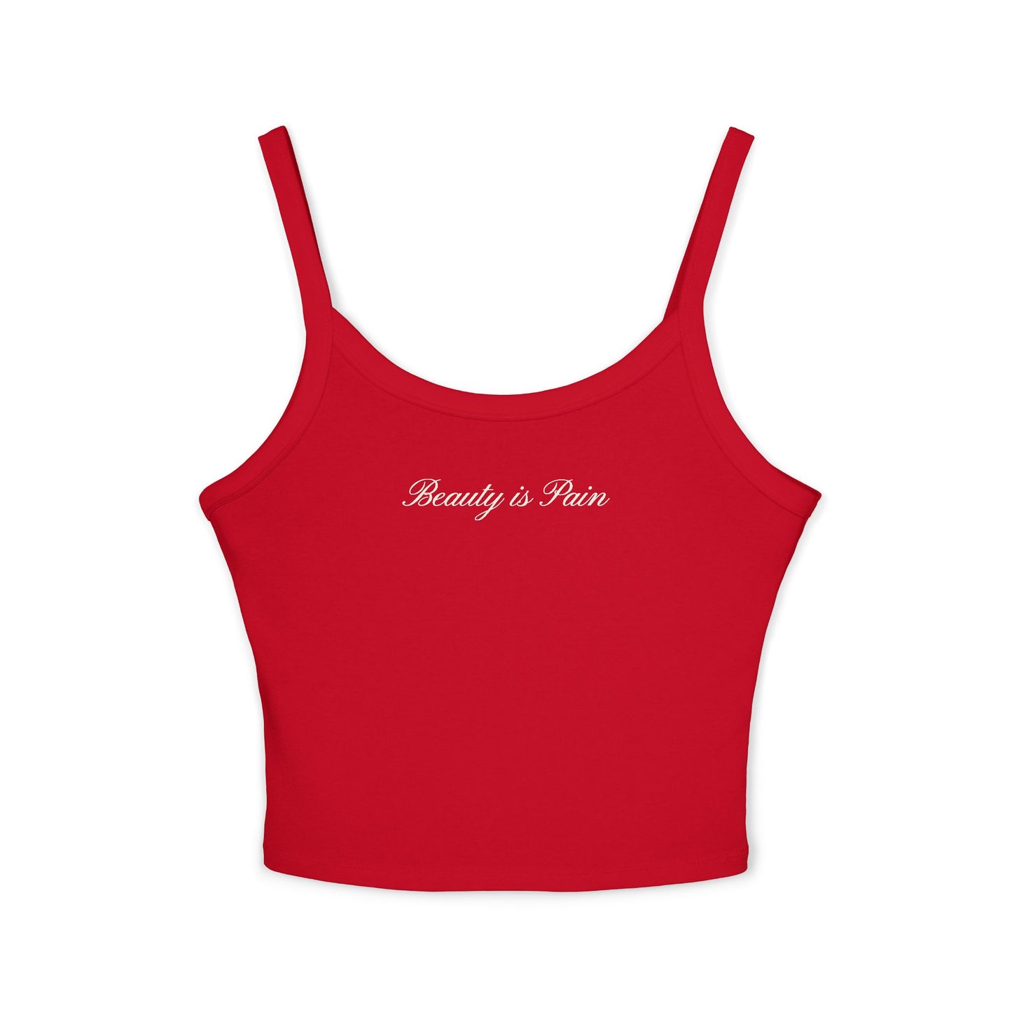 Beauty Is Pain Crop Tank