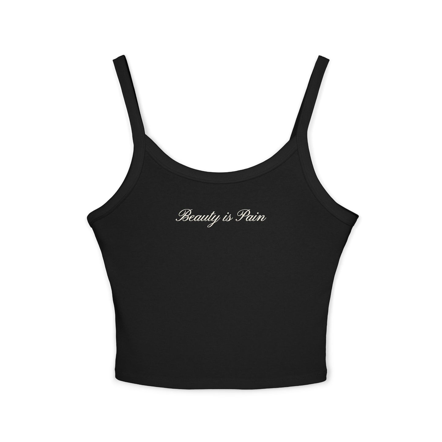 Beauty Is Pain Crop Tank