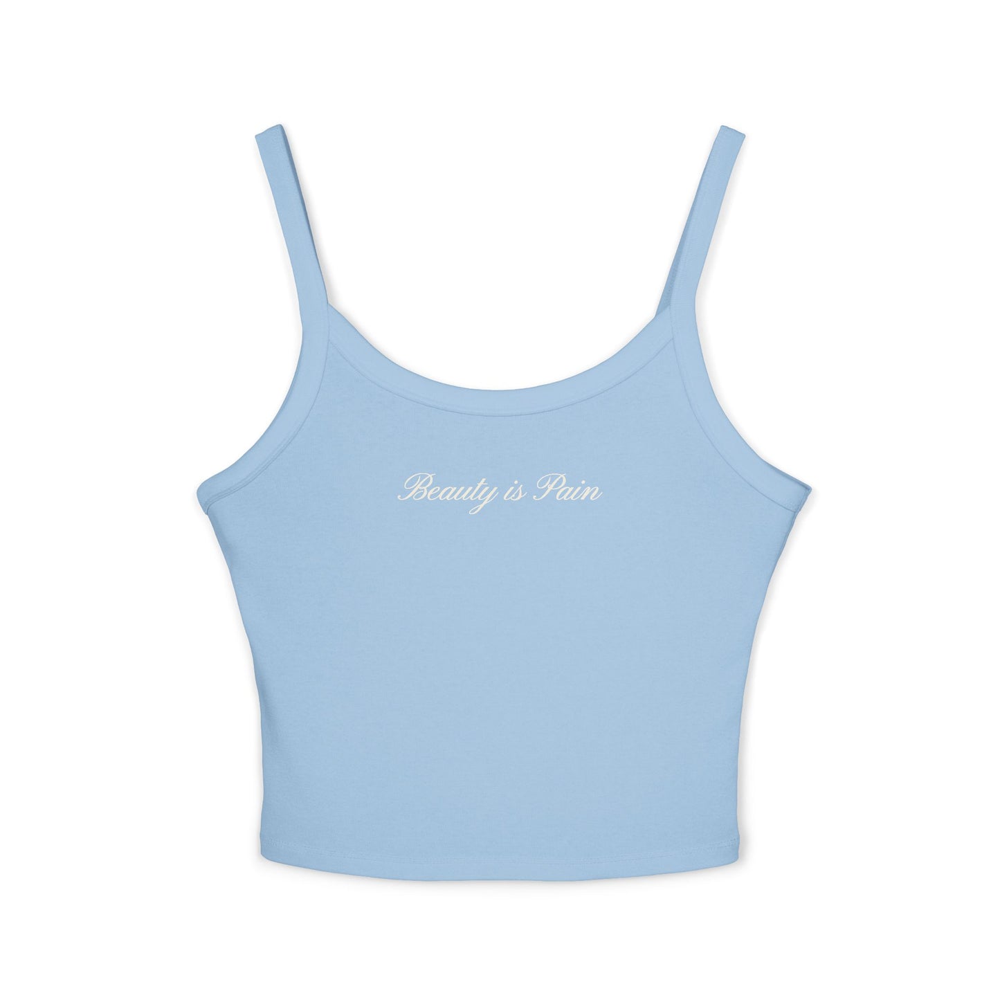 Beauty Is Pain Crop Tank