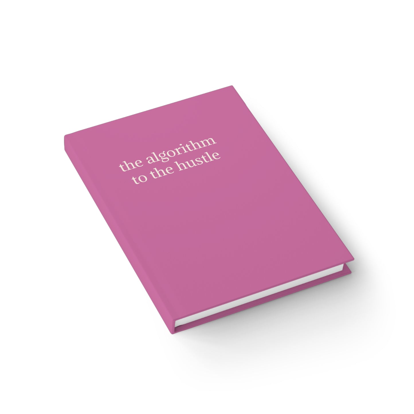 Pink Hustle Algorithm Journal